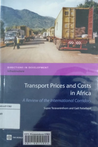 Transport prices and costs in Africa: a review of the main international corridors
